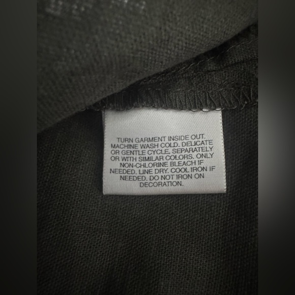 Classic Elements Gray Linen Blend Shirt 🤎 - Picture 7 of 8
